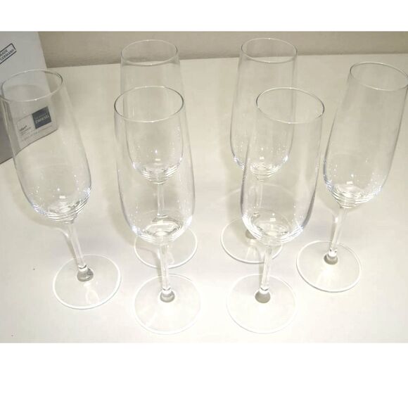 Schott Zwiesel Tritan Forte Sparkling Wine Glasses 7.7oz, Set of 6-NIB - Picture 4 of 12